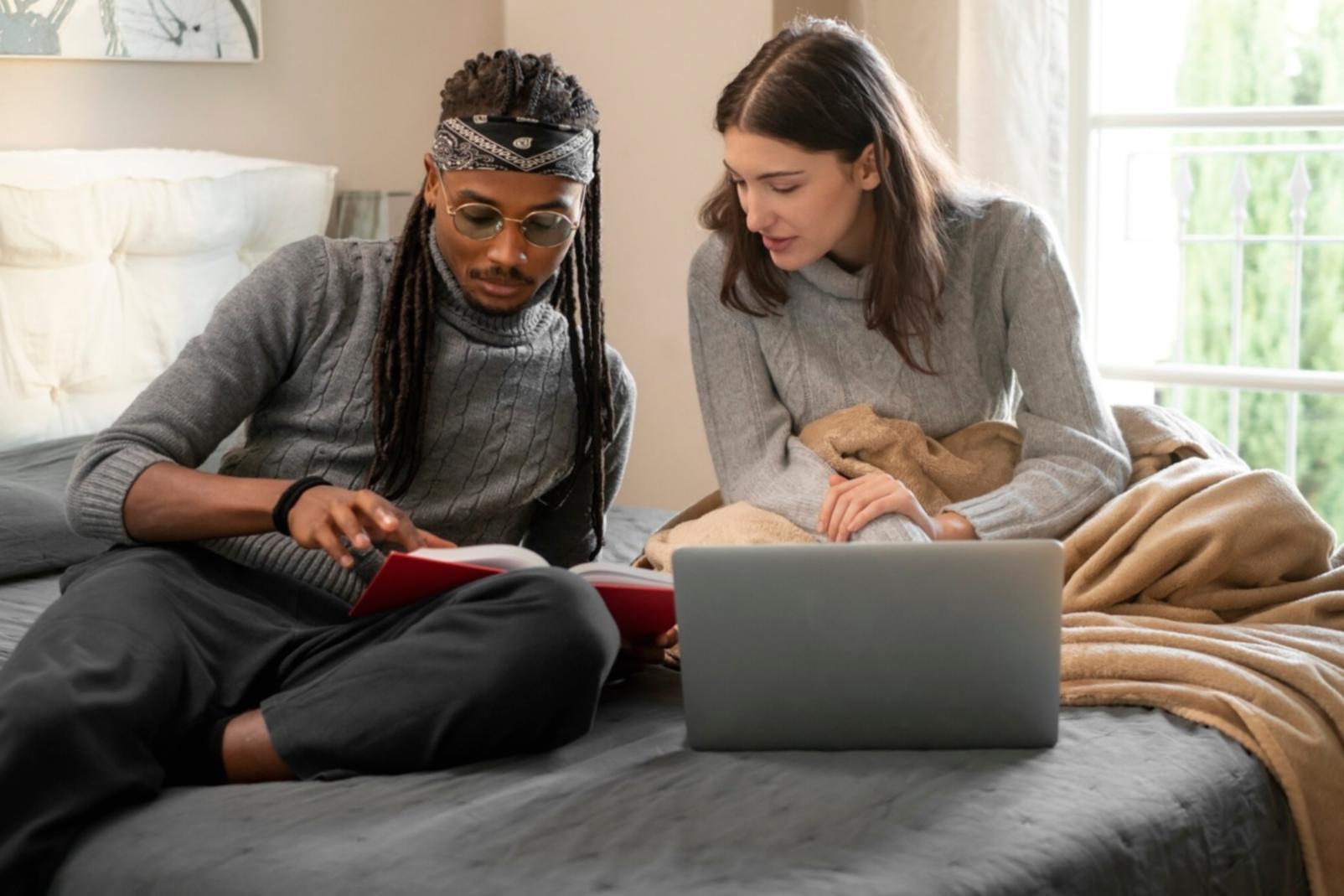 Students analyzing market charts during interactive workshop session